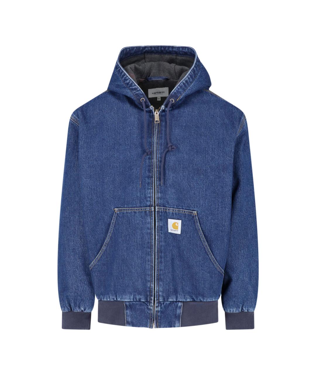 CARHARTT WIP Синяя хлопковая куртка, фото 1