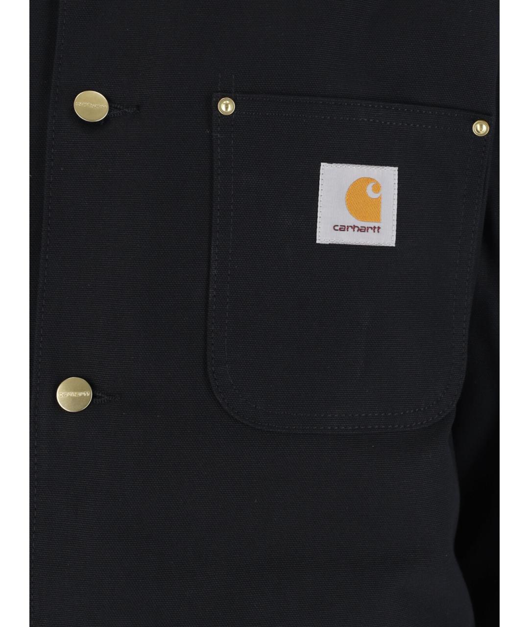 CARHARTT WIP Черная хлопковая куртка, фото 3
