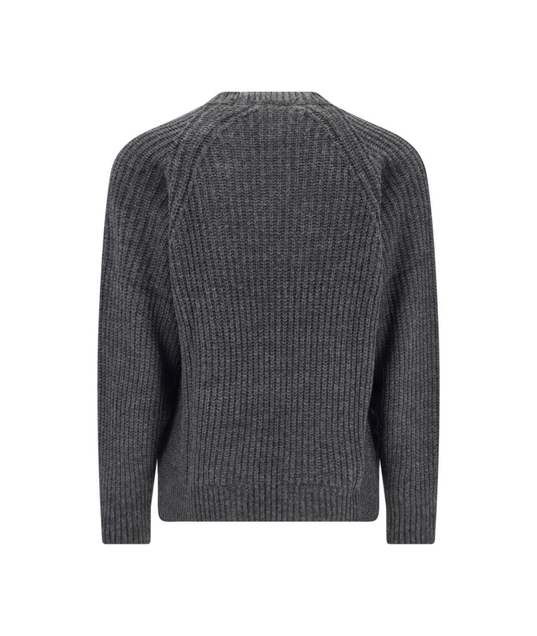 CARHARTT WIP Серый шерстяной джемпер / свитер, фото 2