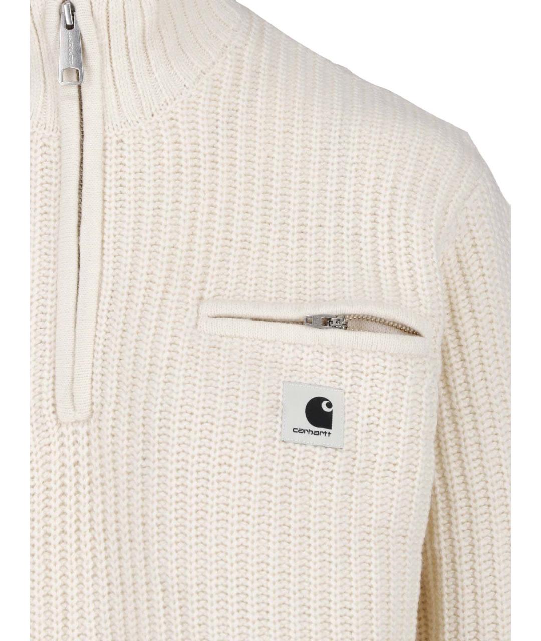 CARHARTT WIP Белый синтетический джемпер / свитер, фото 3