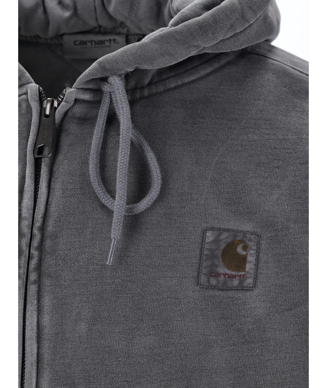 CARHARTT WIP Серая хлопковая куртка, фото 3