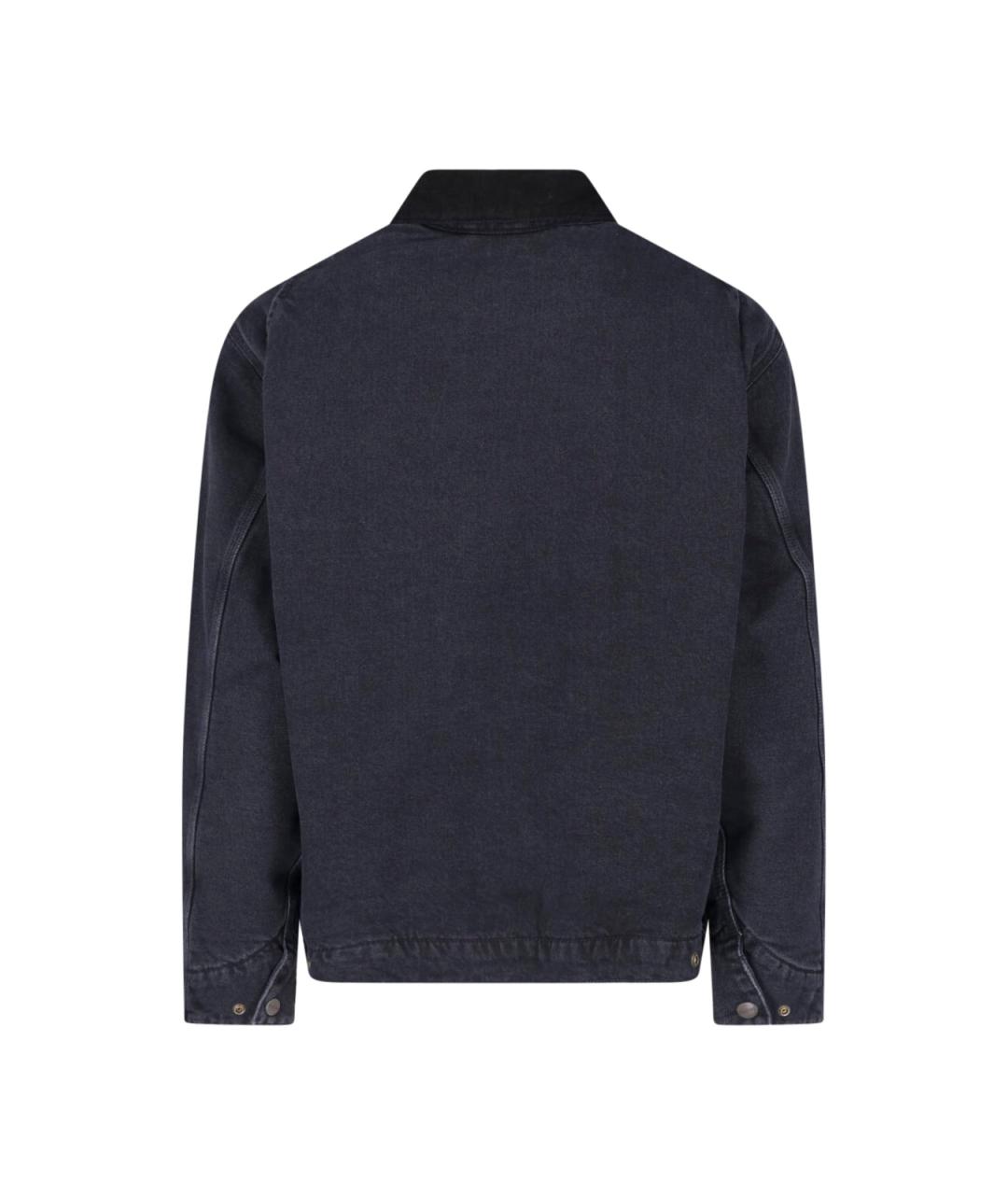 CARHARTT WIP Черная хлопковая куртка, фото 2