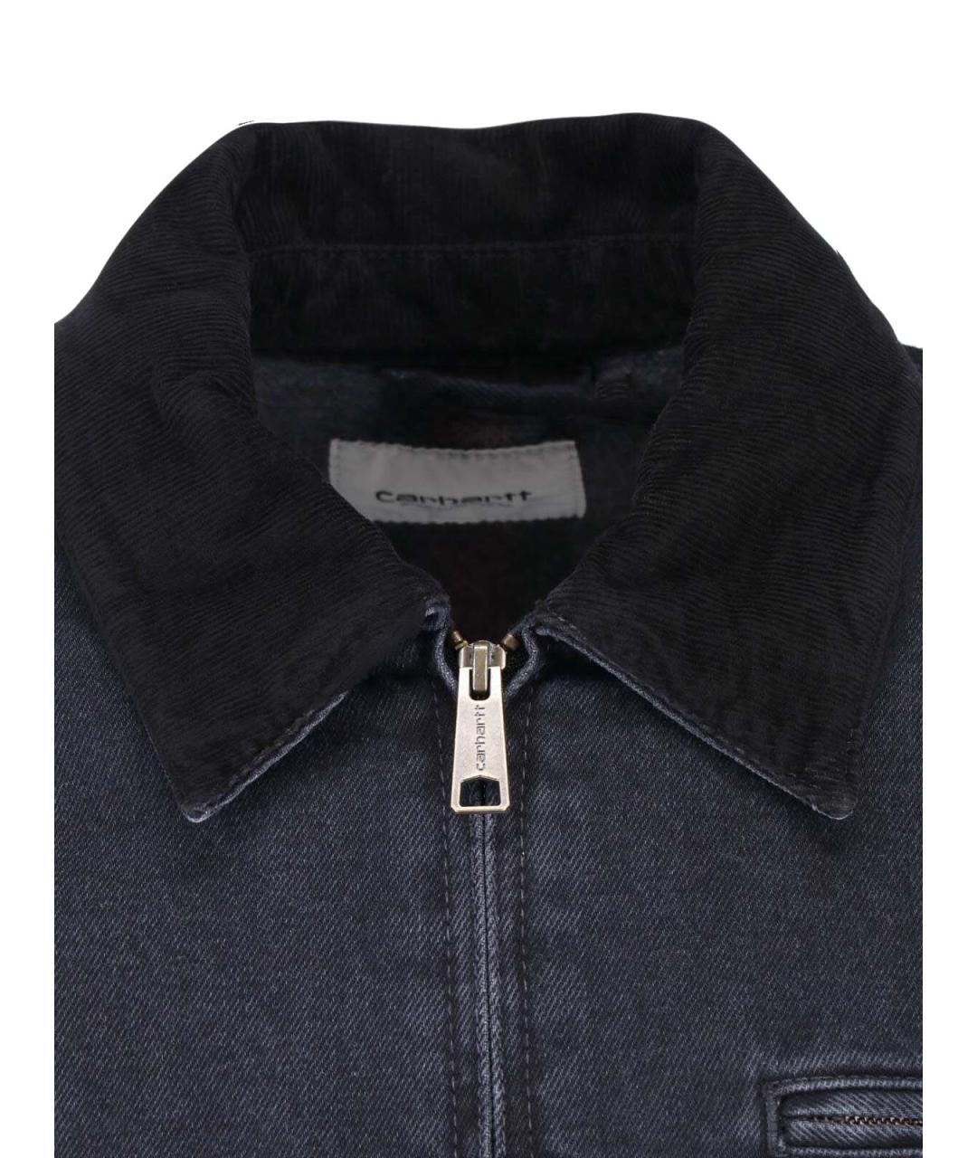 CARHARTT WIP Черная хлопковая куртка, фото 4