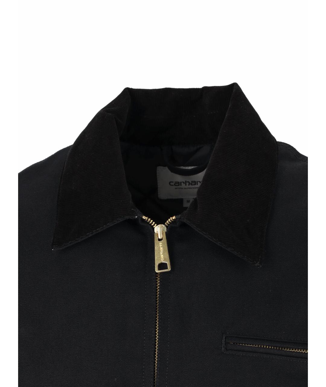 CARHARTT WIP Черная хлопковая куртка, фото 4