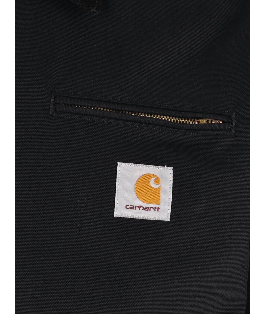 CARHARTT WIP Черная хлопковая куртка, фото 3