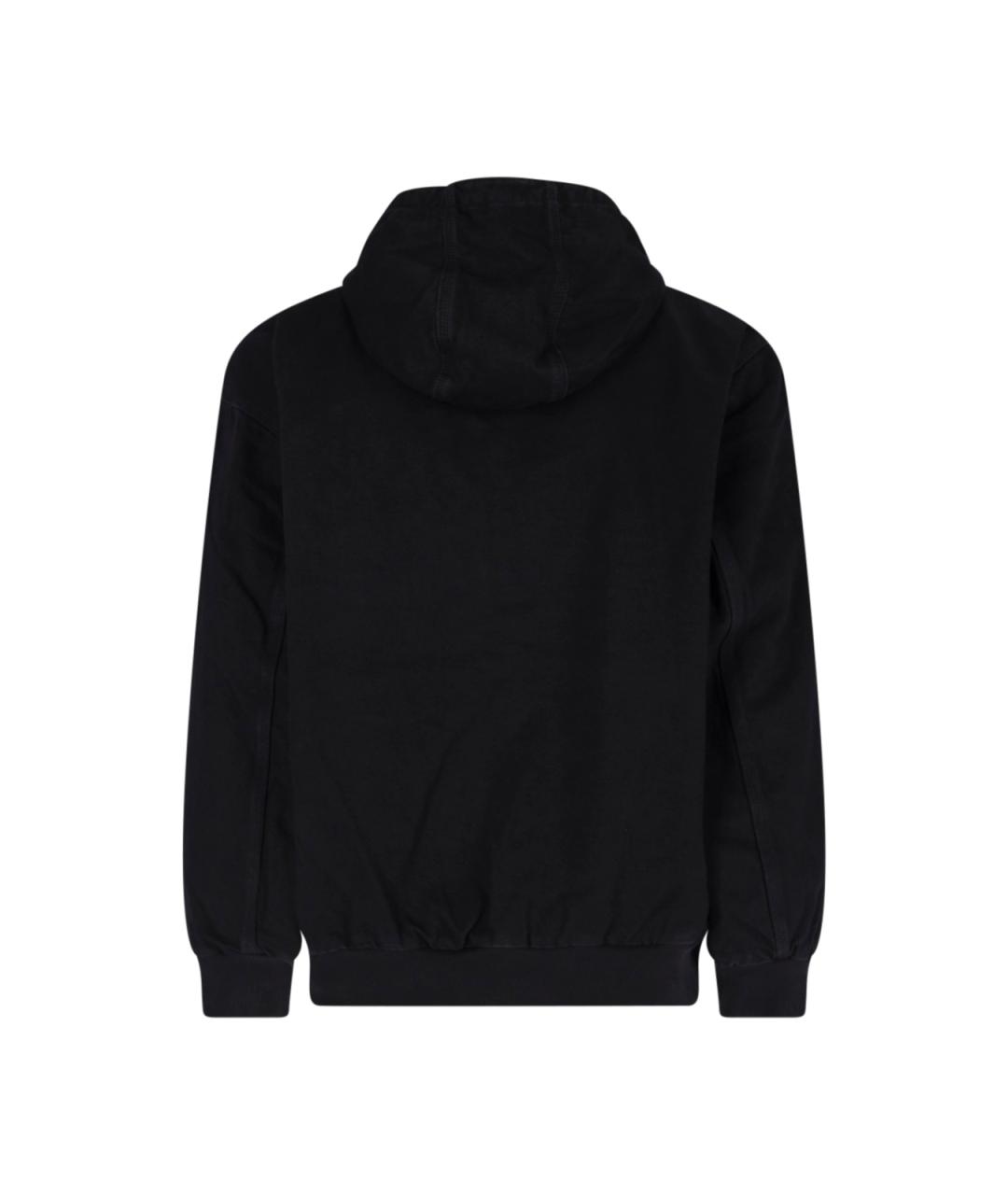 CARHARTT WIP Черная хлопковая куртка, фото 2