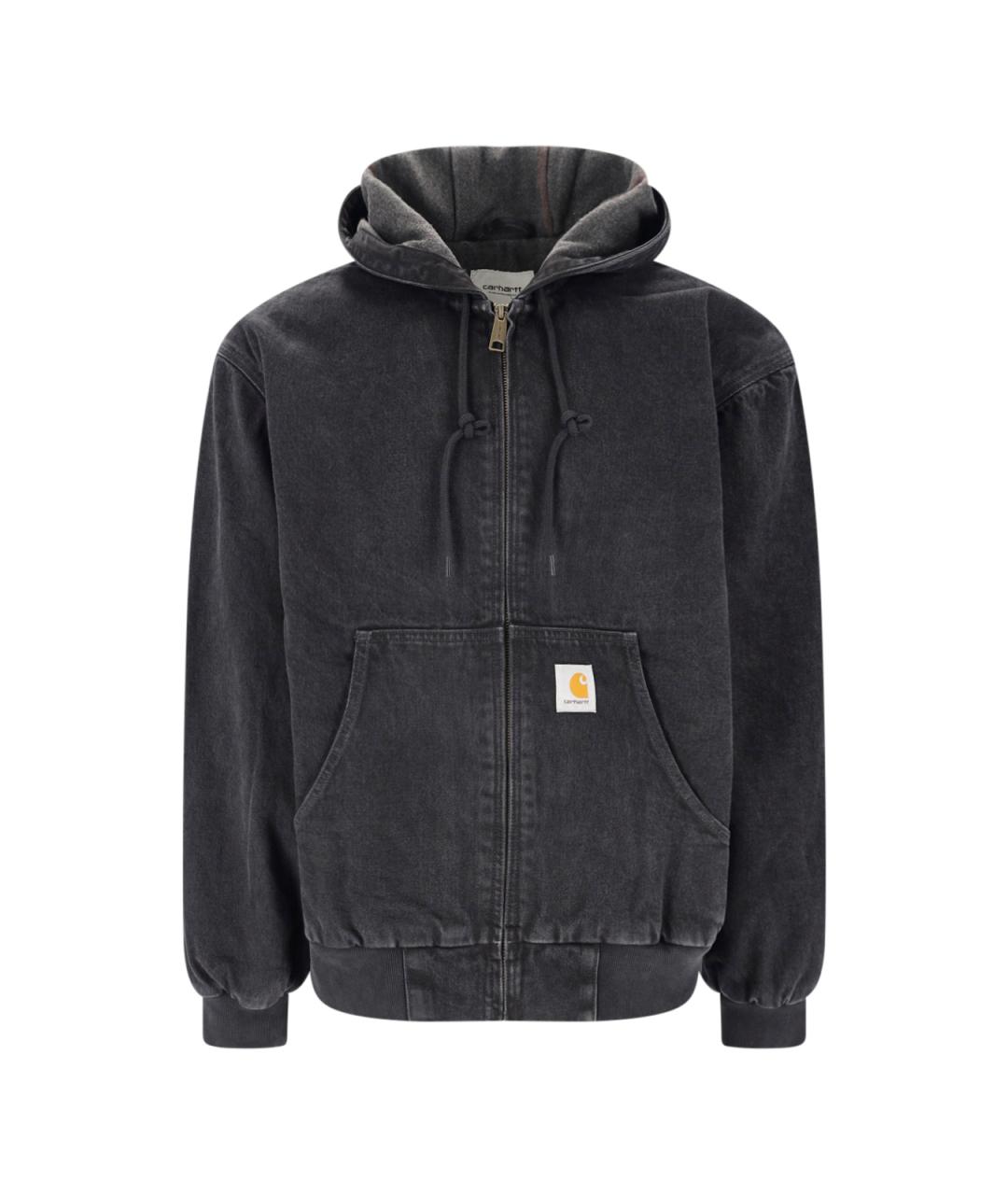 CARHARTT WIP Черная хлопковая куртка, фото 1
