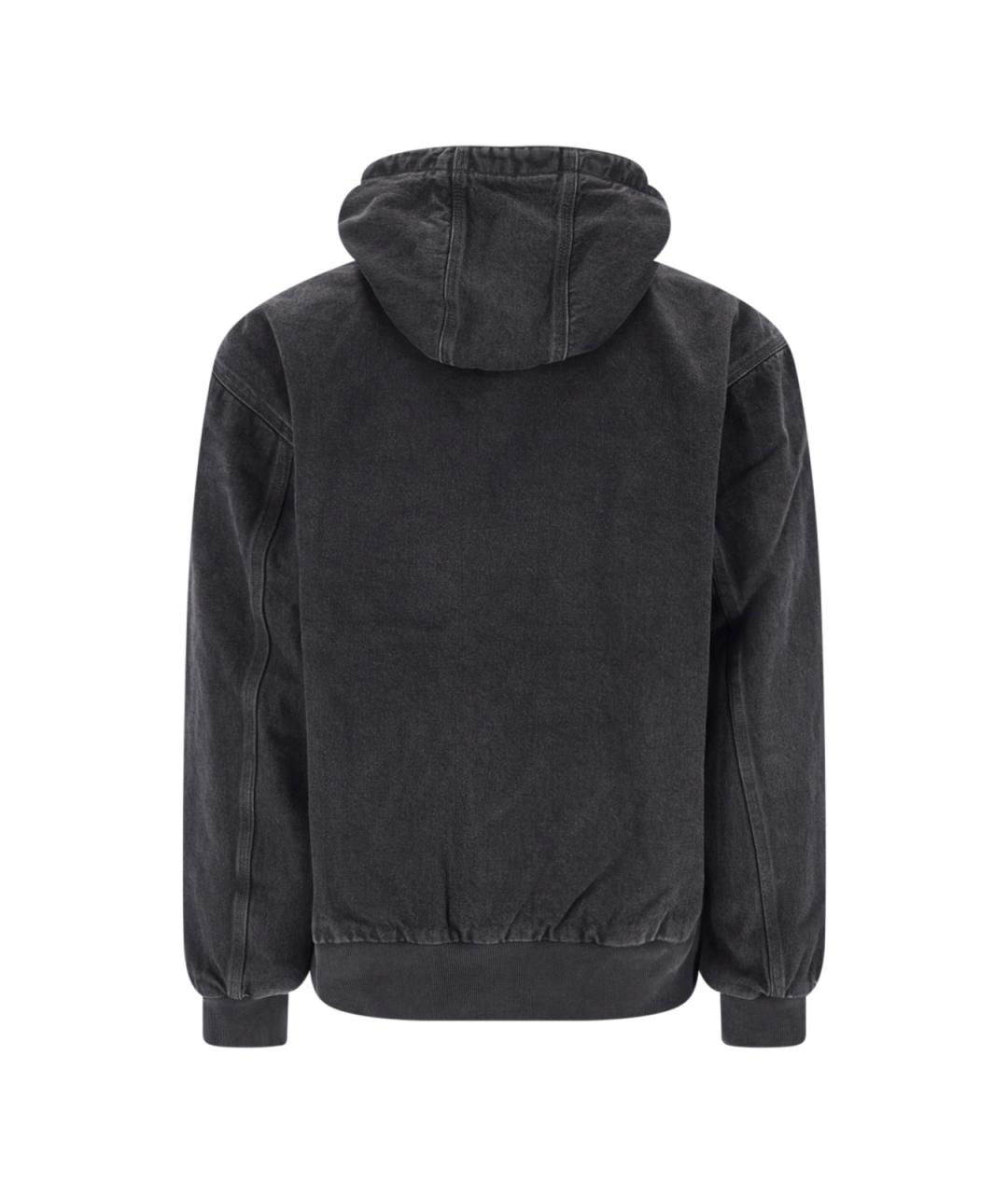 CARHARTT WIP Черная хлопковая куртка, фото 2