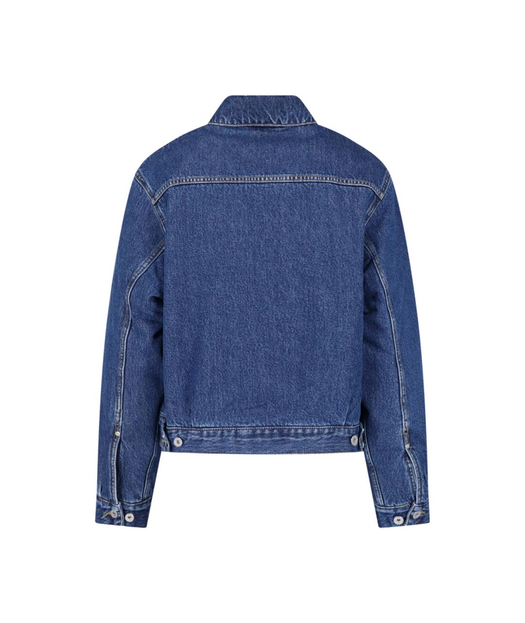 CARHARTT WIP Синяя хлопковая куртка, фото 2