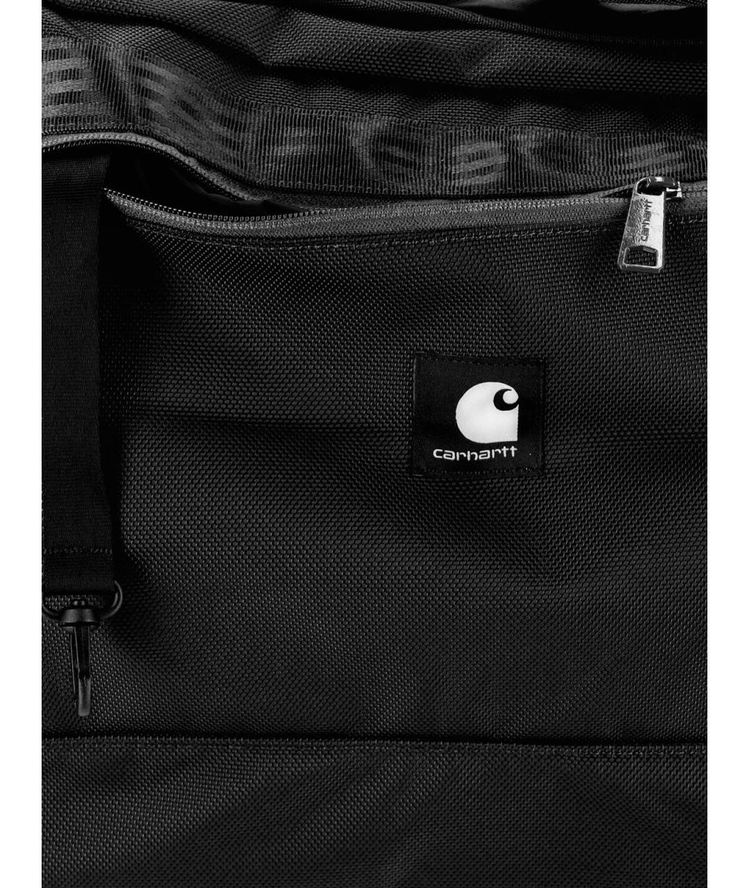 CARHARTT WIP Черная синтетическая дорожная/спортивная сумка, фото 5