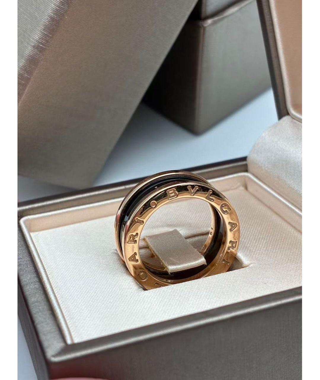 BVLGARI Золотое кольцо из розового золота, фото 6