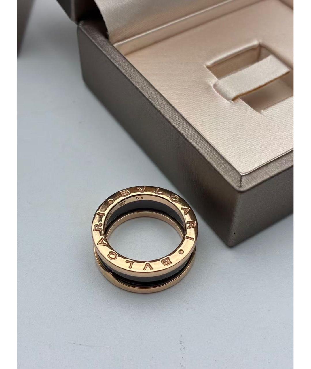 BVLGARI Золотое кольцо из розового золота, фото 3