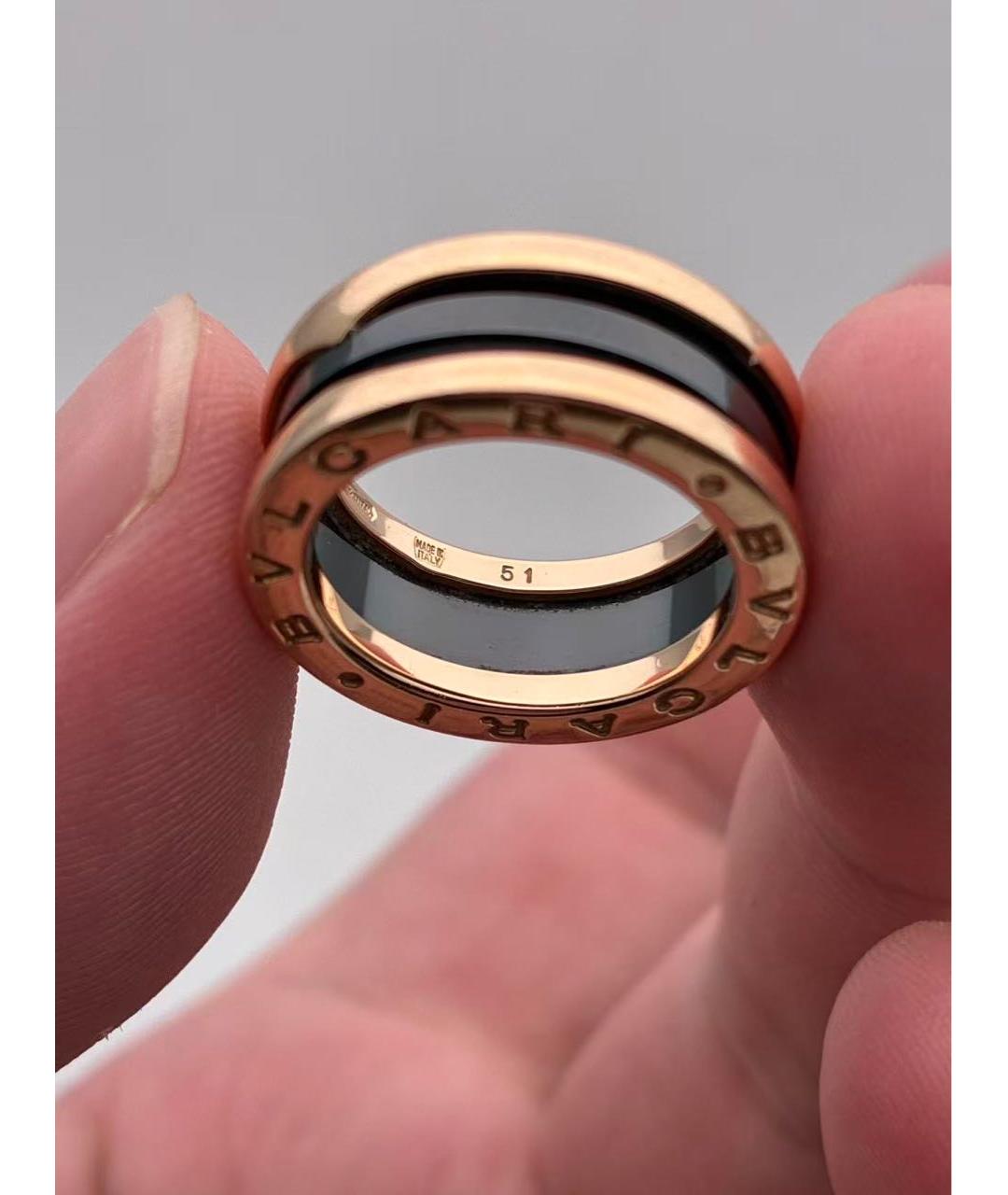 BVLGARI Золотое кольцо из розового золота, фото 5