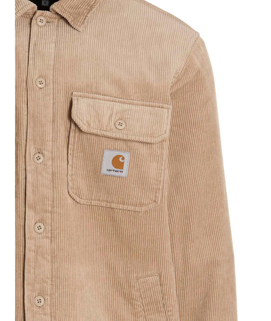 CARHARTT Бежевая хлопковая куртка, фото 3