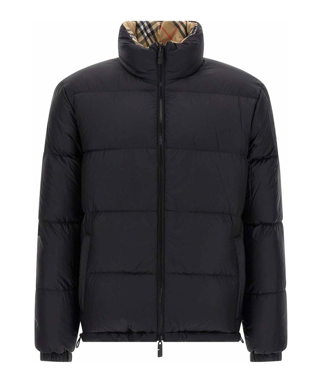 BURBERRY Бежевая полиамидовая куртка, фото 2