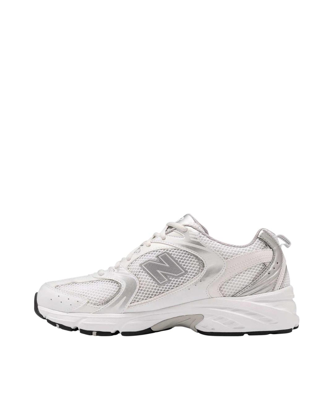 NEW BALANCE Белые текстильные кроссовки, фото 2