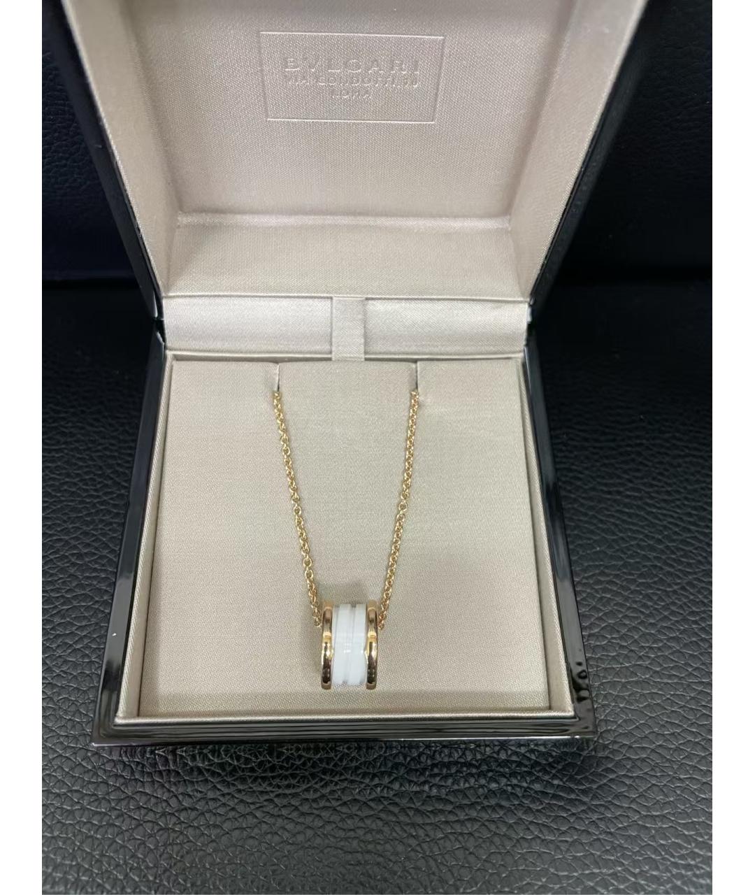 BVLGARI Золотая подвеска из розового золота, фото 2