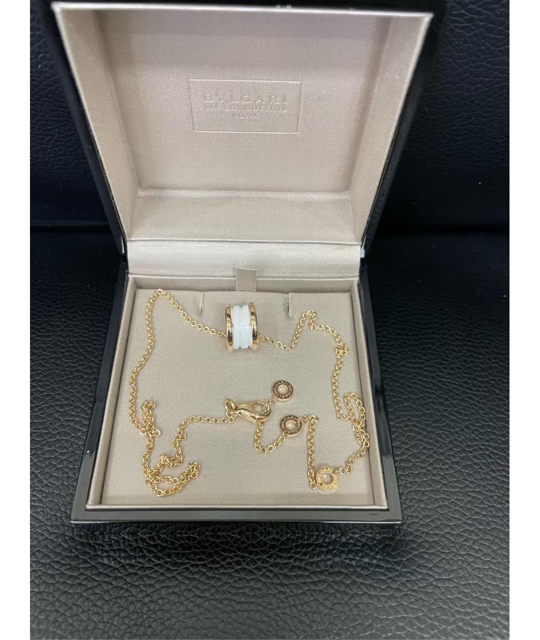 BVLGARI Золотая подвеска из розового золота, фото 3
