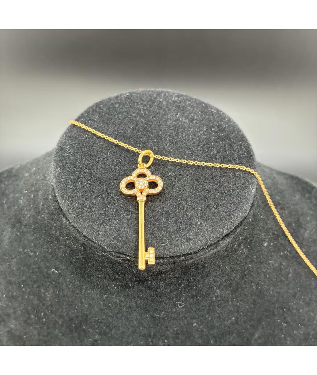 TIFFANY&CO Золотая подвеска из розового золота, фото 5