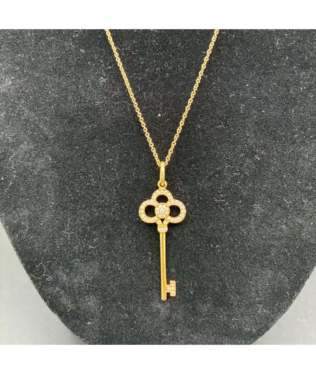 TIFFANY&CO Золотая подвеска из розового золота, фото 3