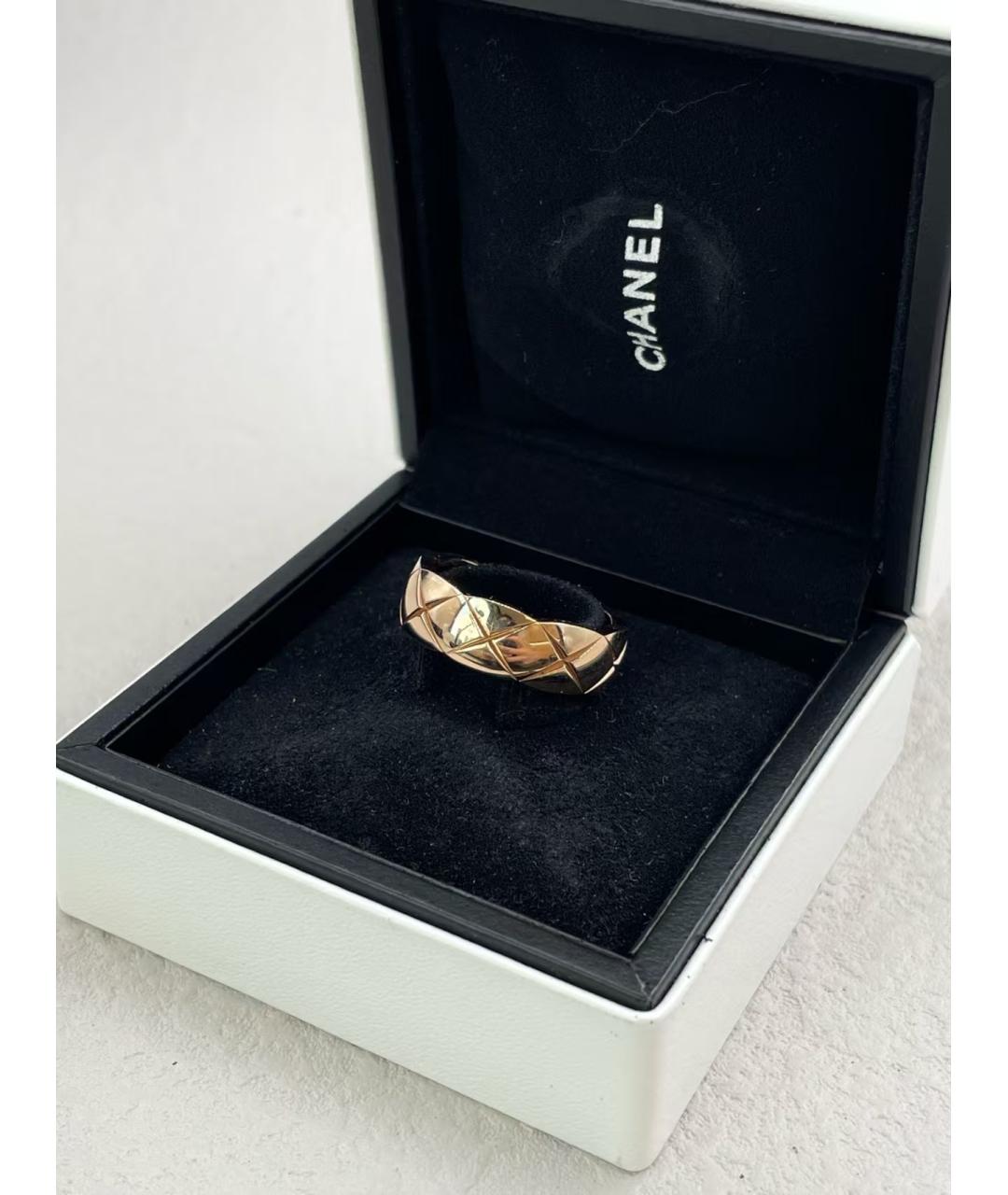CHANEL Золотое кольцо, фото 2
