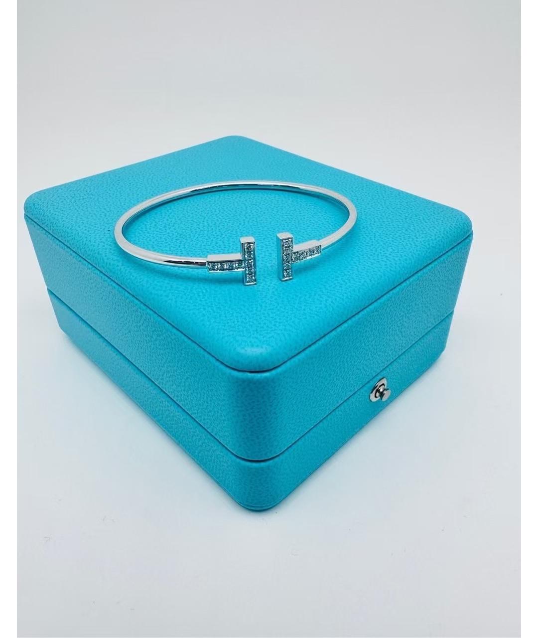 TIFFANY&CO Серебряный браслет из белого золота, фото 3