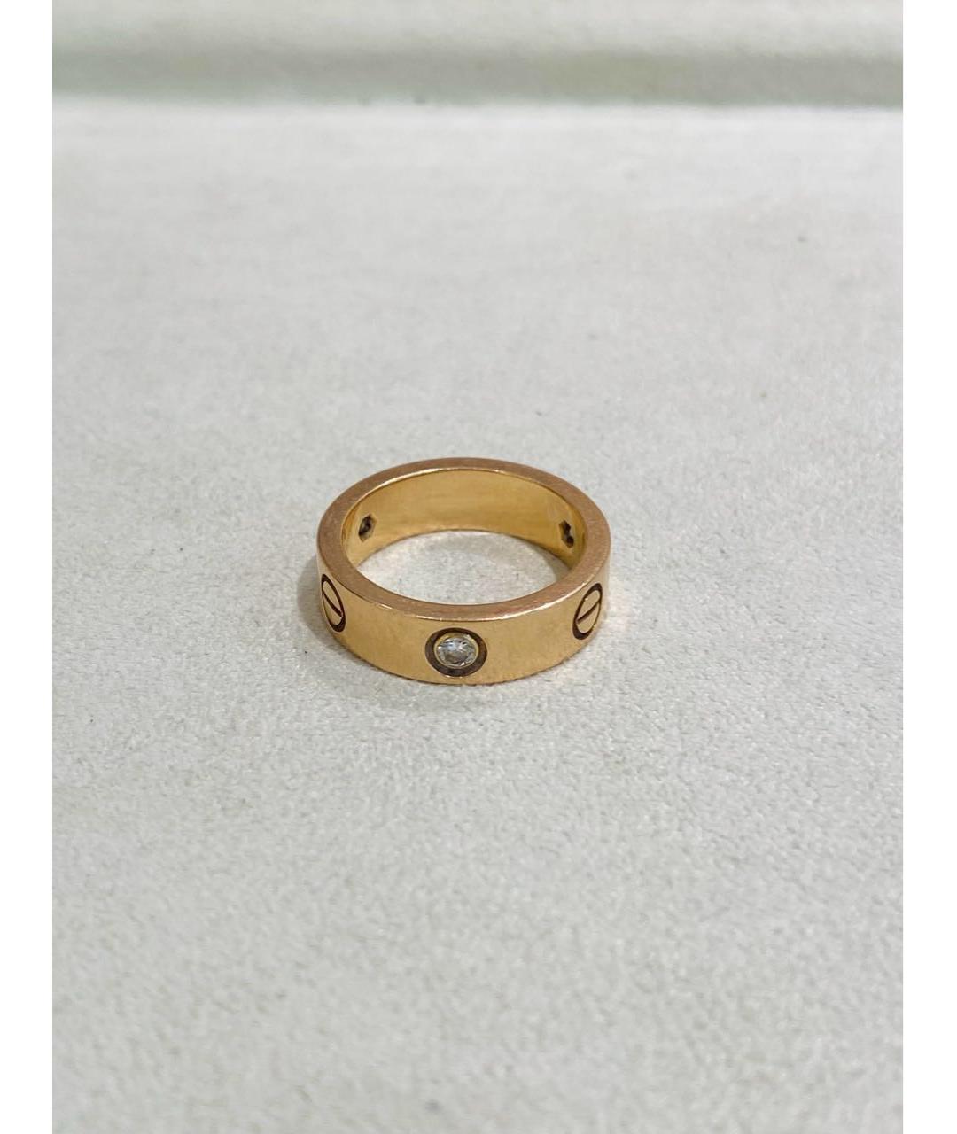 CARTIER Золотое кольцо из розового золота, фото 4