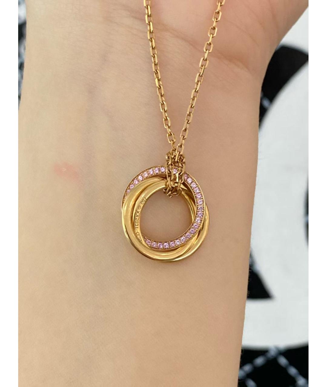CARTIER Коричневая подвеска, фото 6