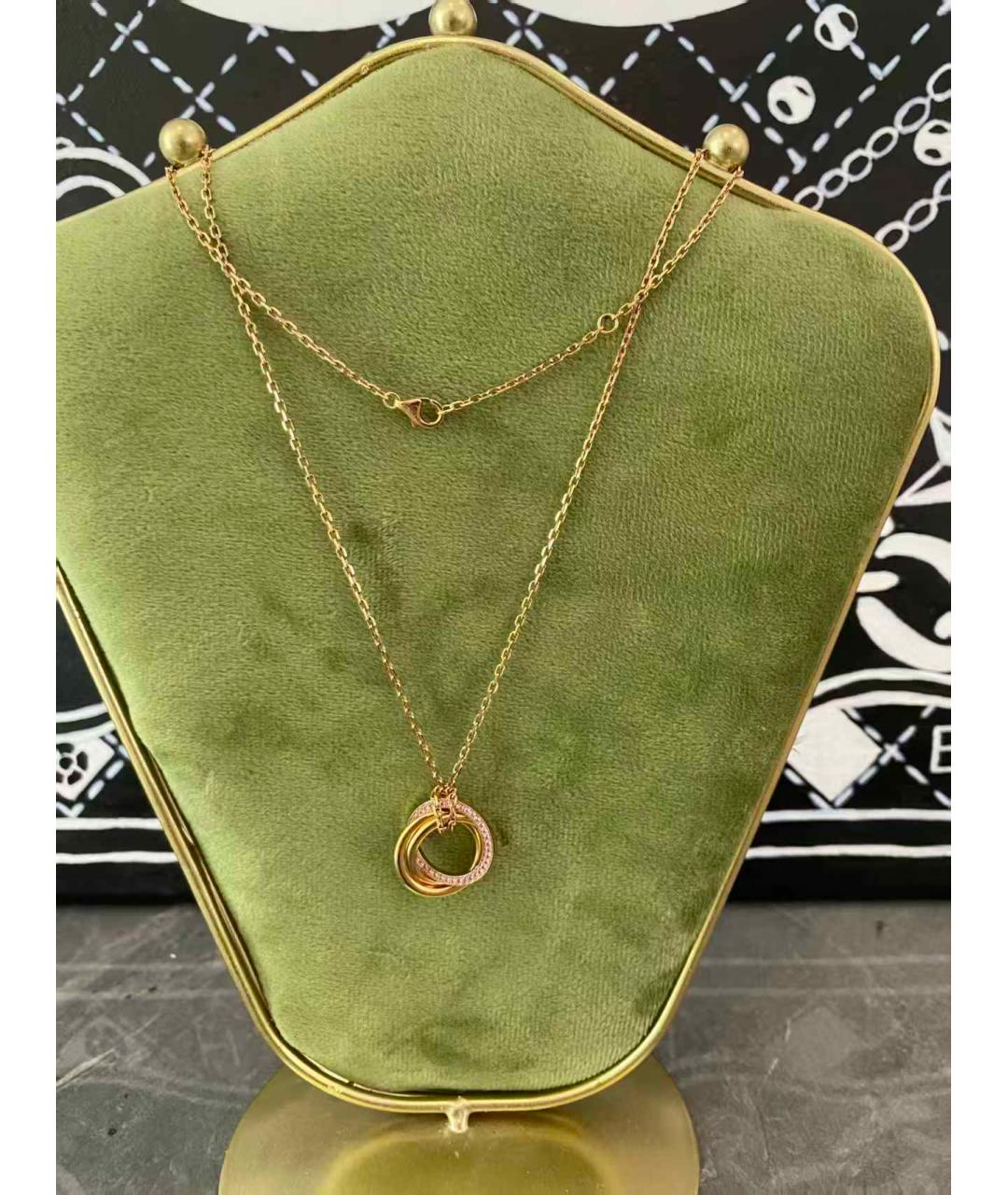 CARTIER Коричневая подвеска, фото 2