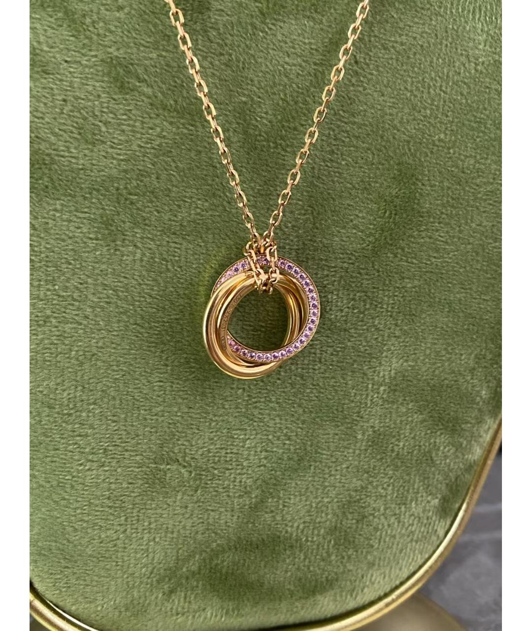 CARTIER Коричневая подвеска, фото 3