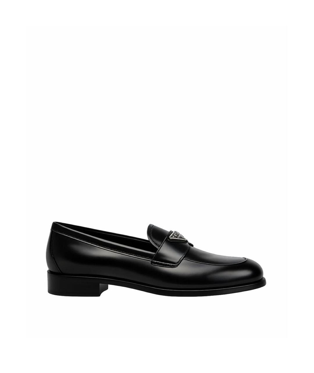 PRADA Черные кожаные лоферы, фото 7