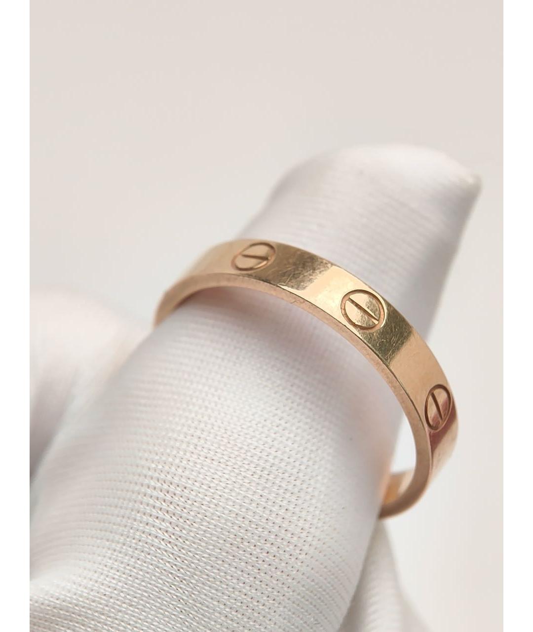 CARTIER Золотое кольцо из розового золота, фото 7