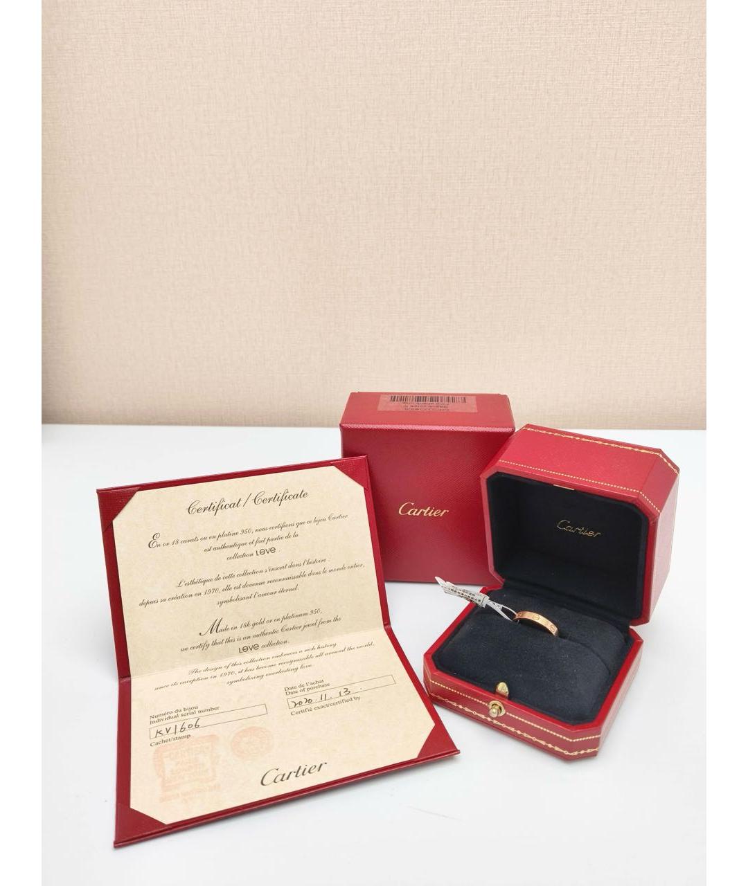 CARTIER Золотое кольцо из розового золота, фото 2