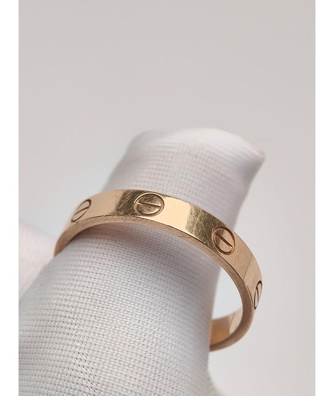 CARTIER Золотое кольцо из розового золота, фото 4