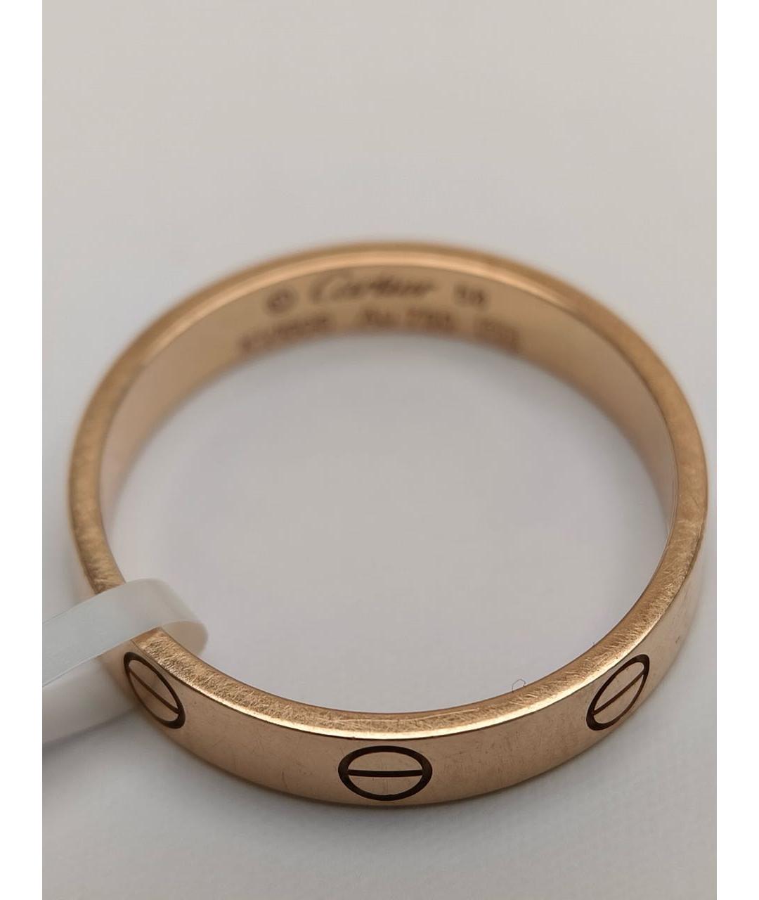 CARTIER Золотое кольцо из розового золота, фото 5