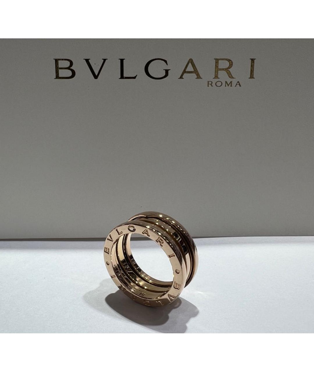 BVLGARI Золотое кольцо из розового золота, фото 5