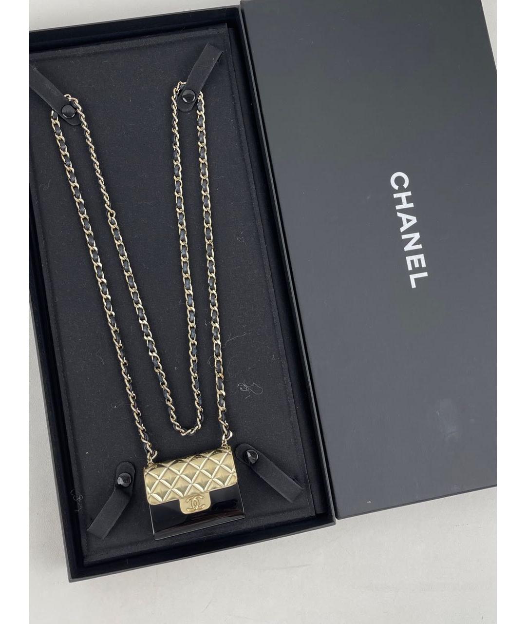 CHANEL Золотая подвеска, фото 5