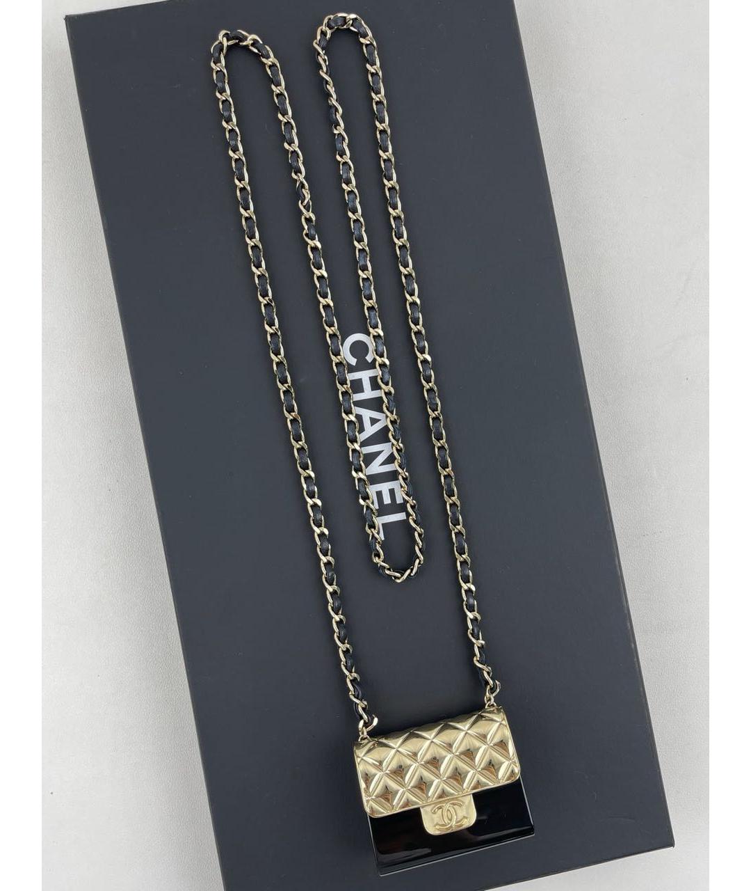 CHANEL Золотая подвеска, фото 2