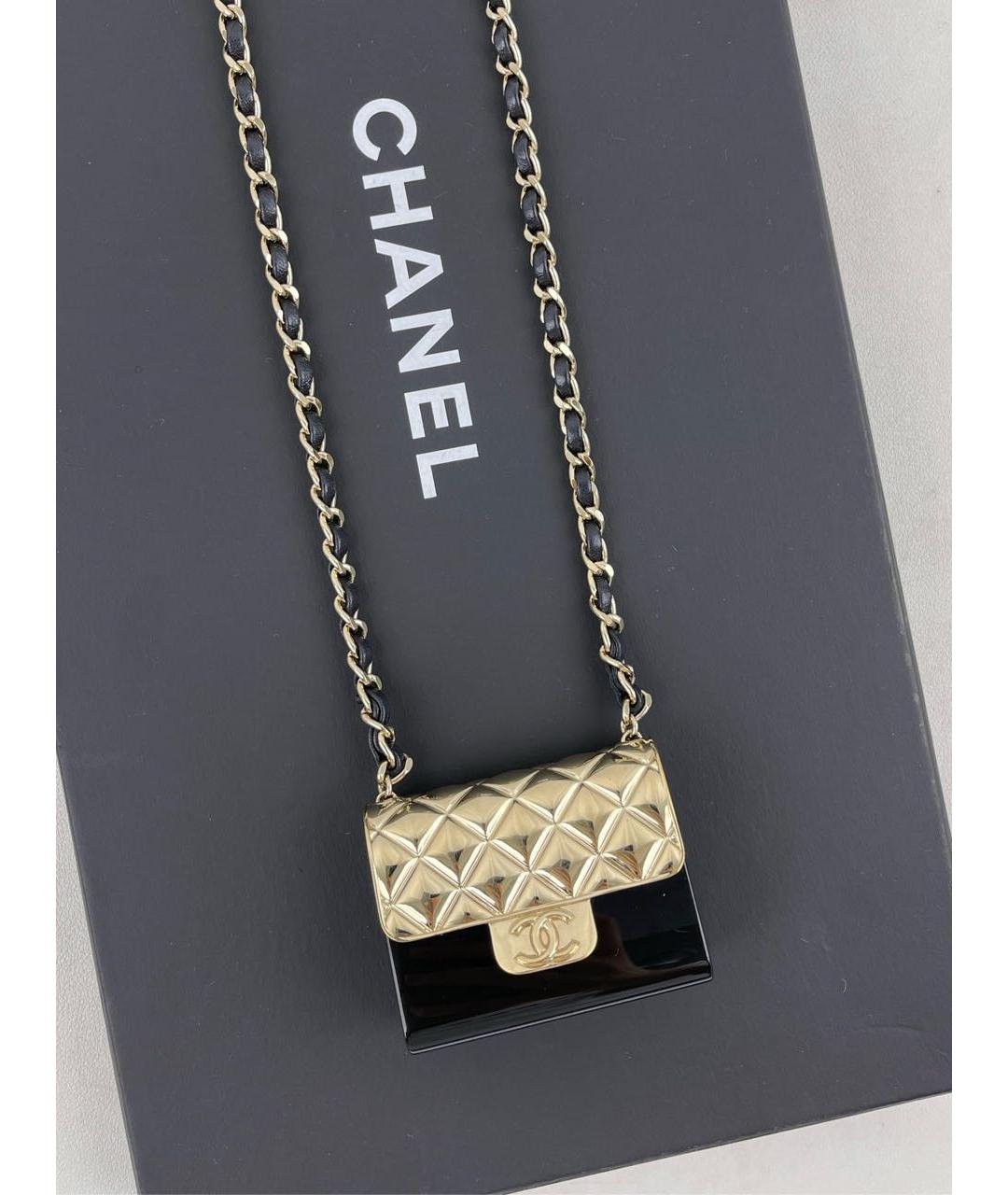 CHANEL Золотая подвеска, фото 4