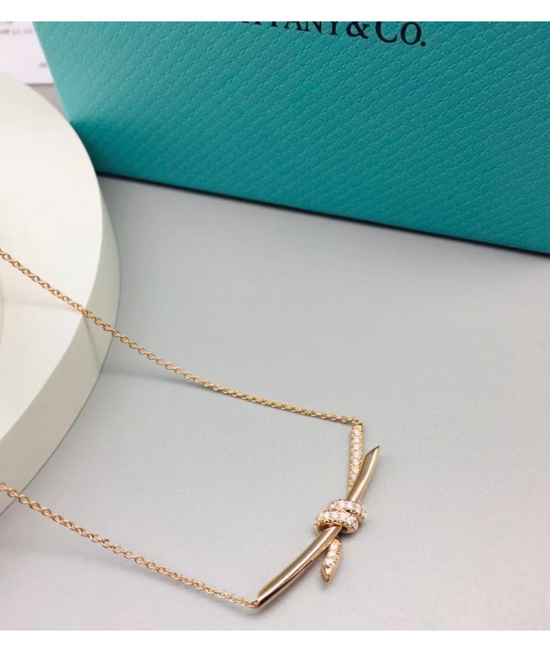 TIFFANY&CO Золотое колье из розового золота, фото 5