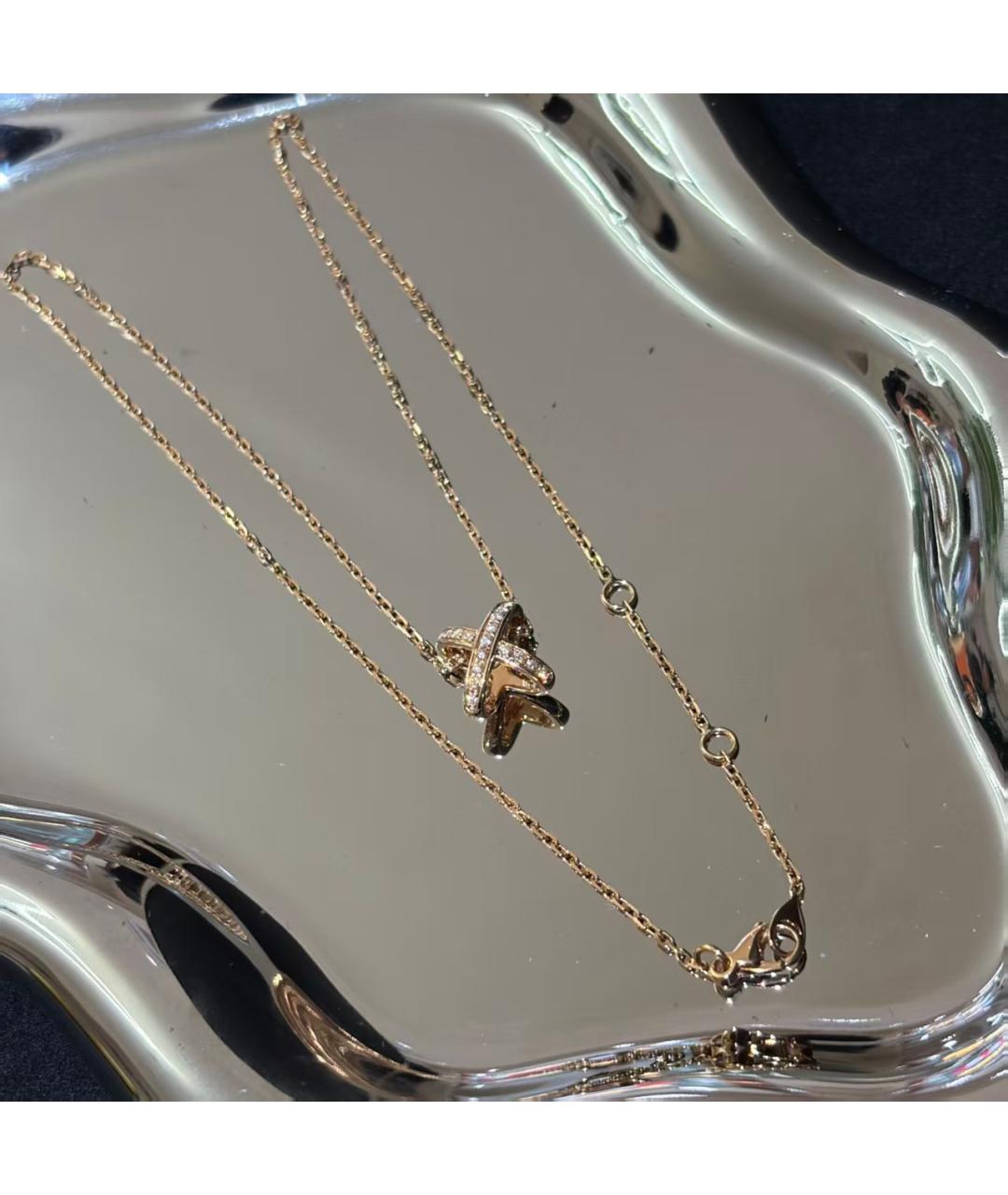 CHAUMET Золотая подвеска, фото 5
