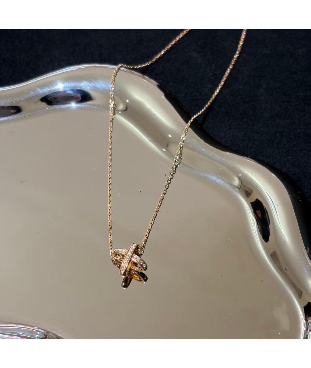 CHAUMET Золотая подвеска, фото 2