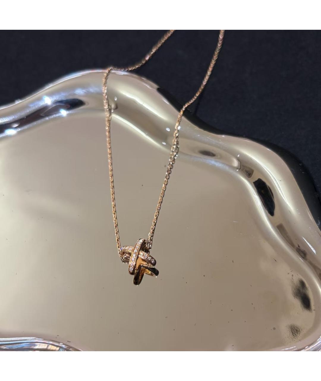 CHAUMET Золотая подвеска, фото 3
