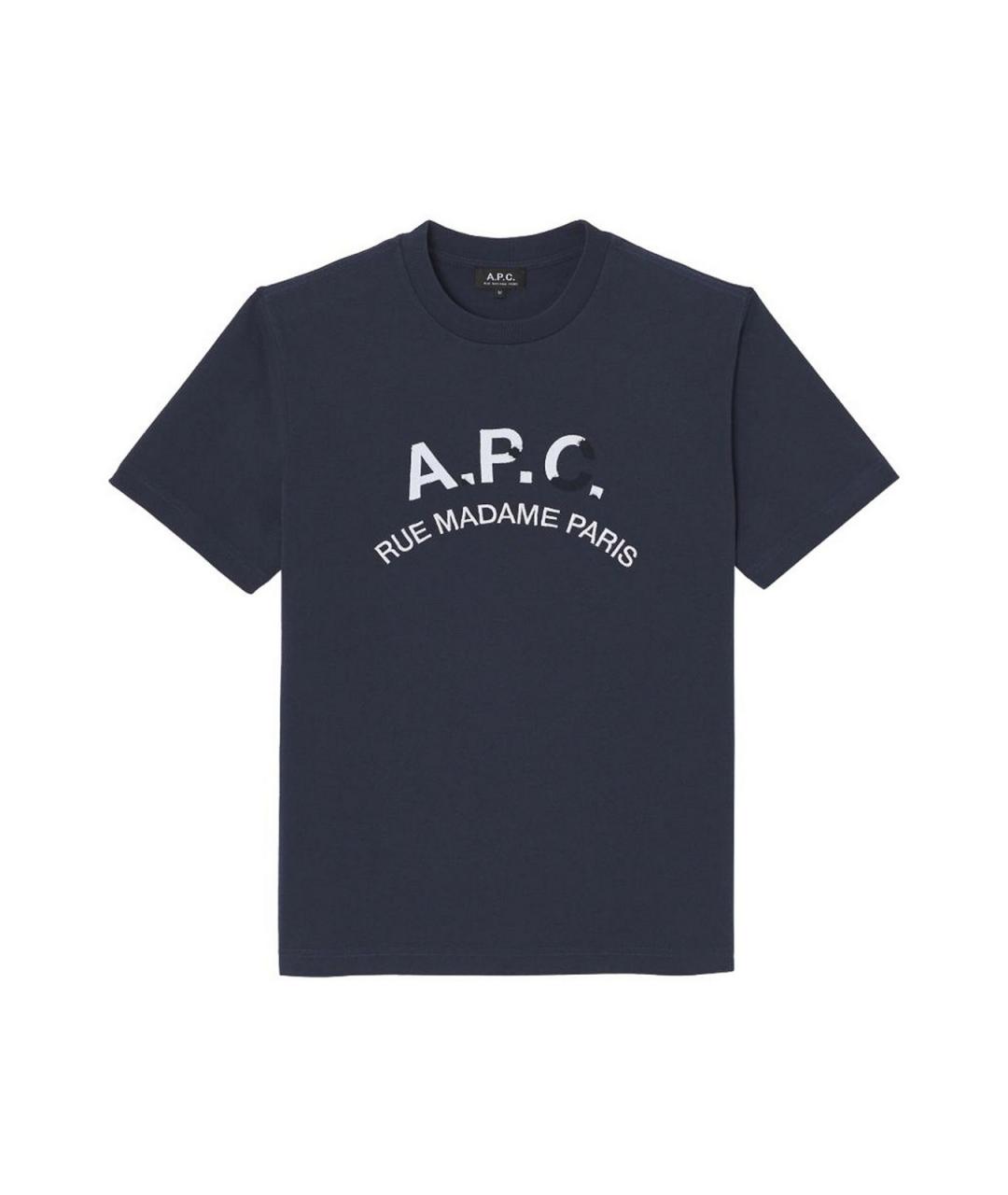 A.P.C. Синяя футболка, фото 1