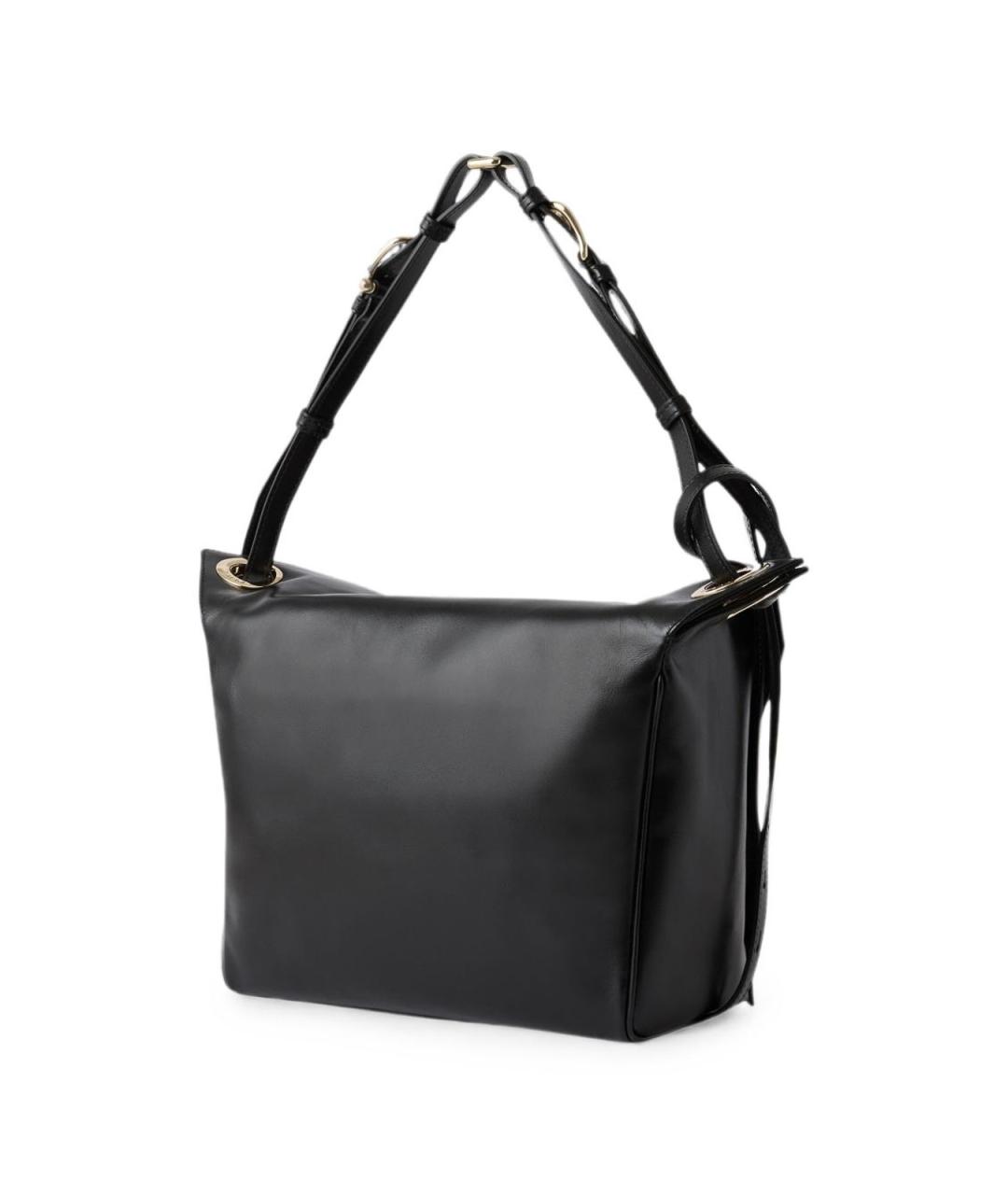 FURLA Черная кожаная сумка через плечо, фото 2
