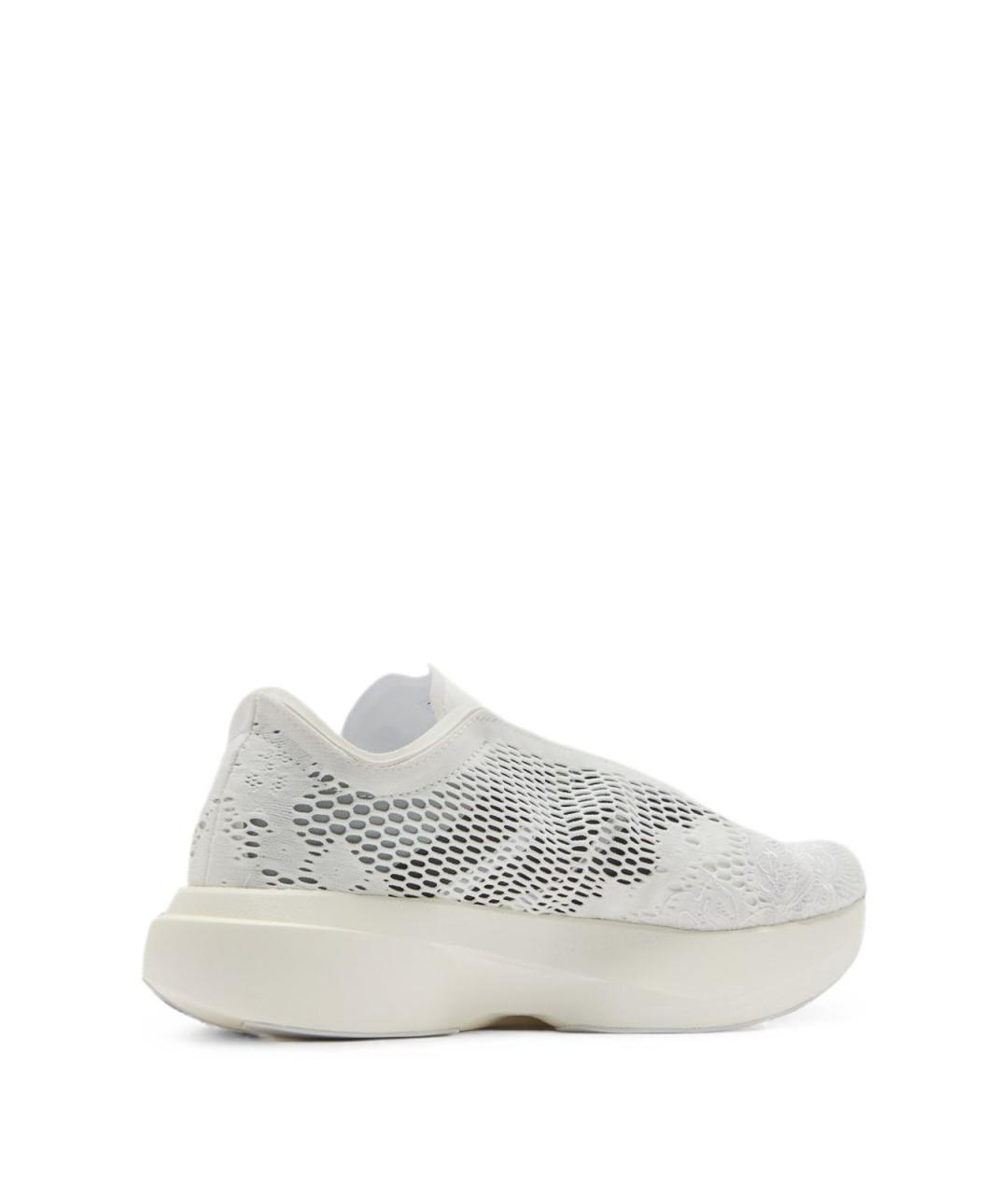 ADIDAS BY STELLA MCCARTNEY Белые текстильные кроссовки, фото 3