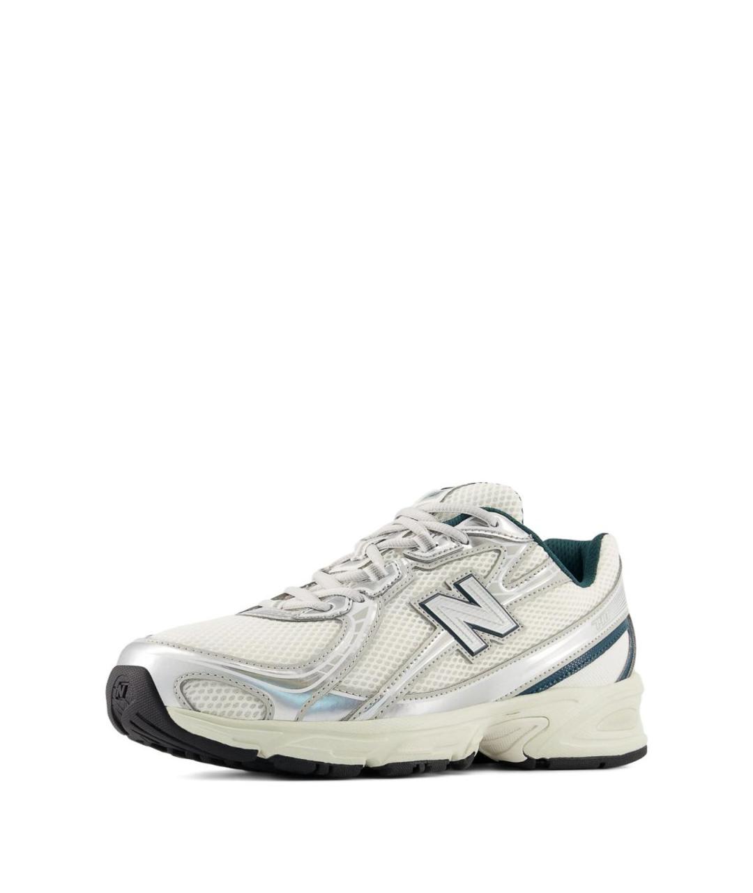 NEW BALANCE Белые текстильные кроссовки, фото 6