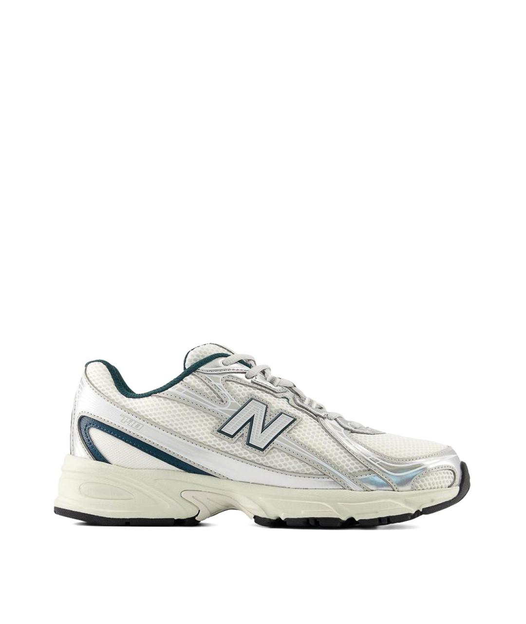 NEW BALANCE Белые текстильные кроссовки, фото 1