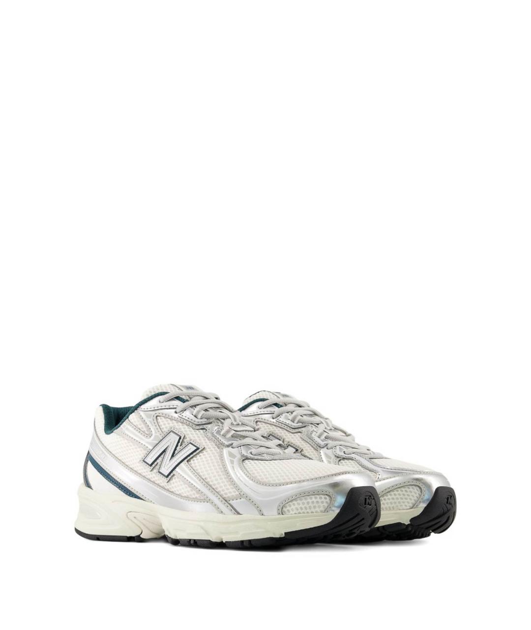 NEW BALANCE Белые текстильные кроссовки, фото 2