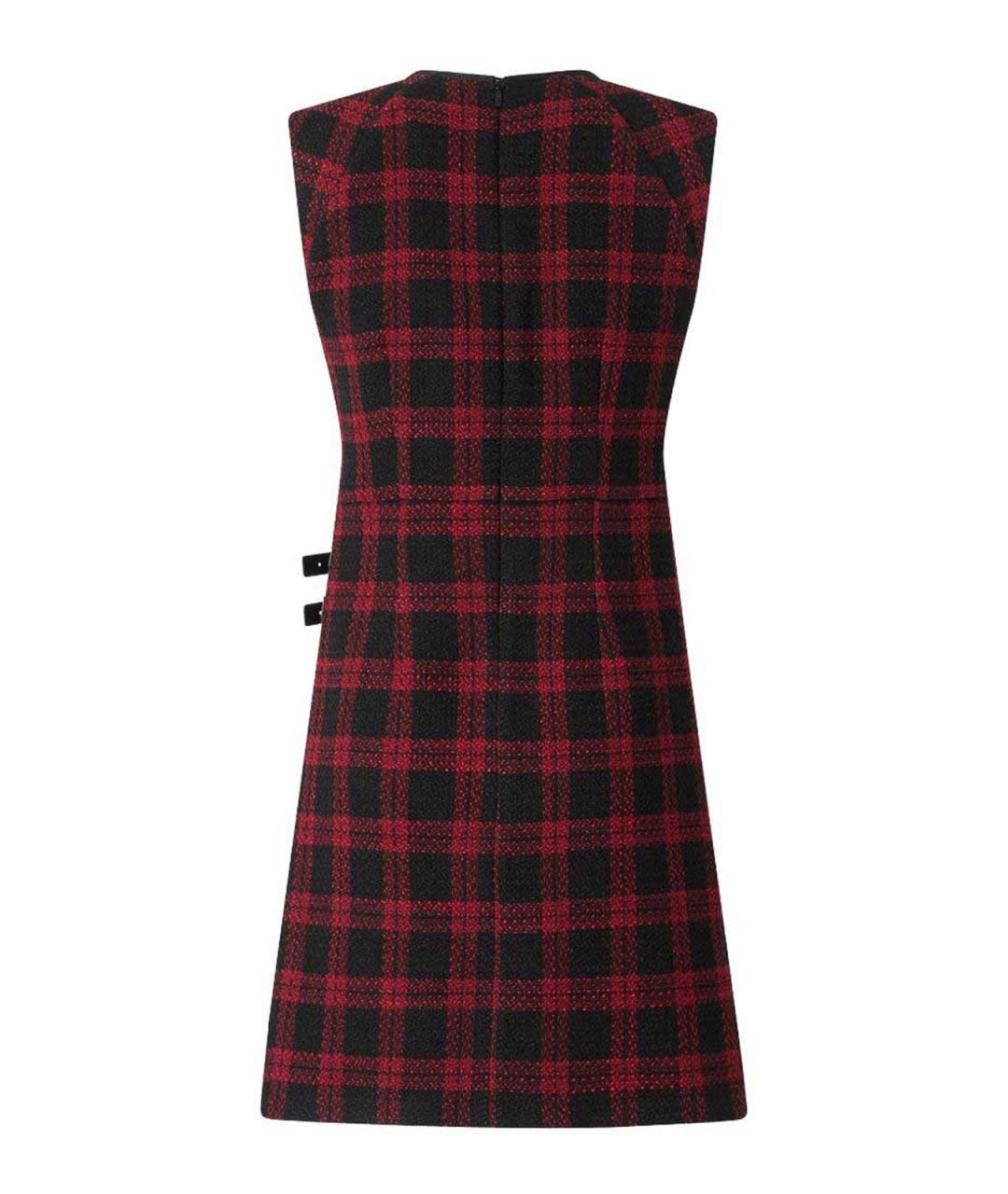 PINKO Черное кожаное повседневное платье, фото 2
